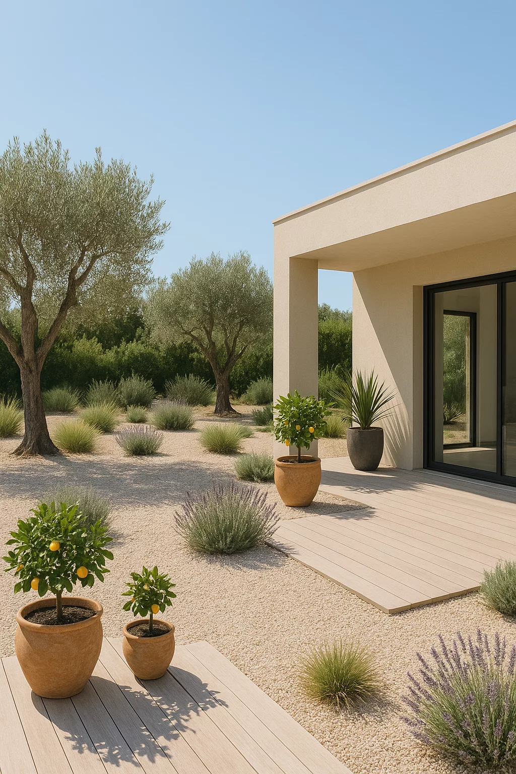 création de jardin saint brès