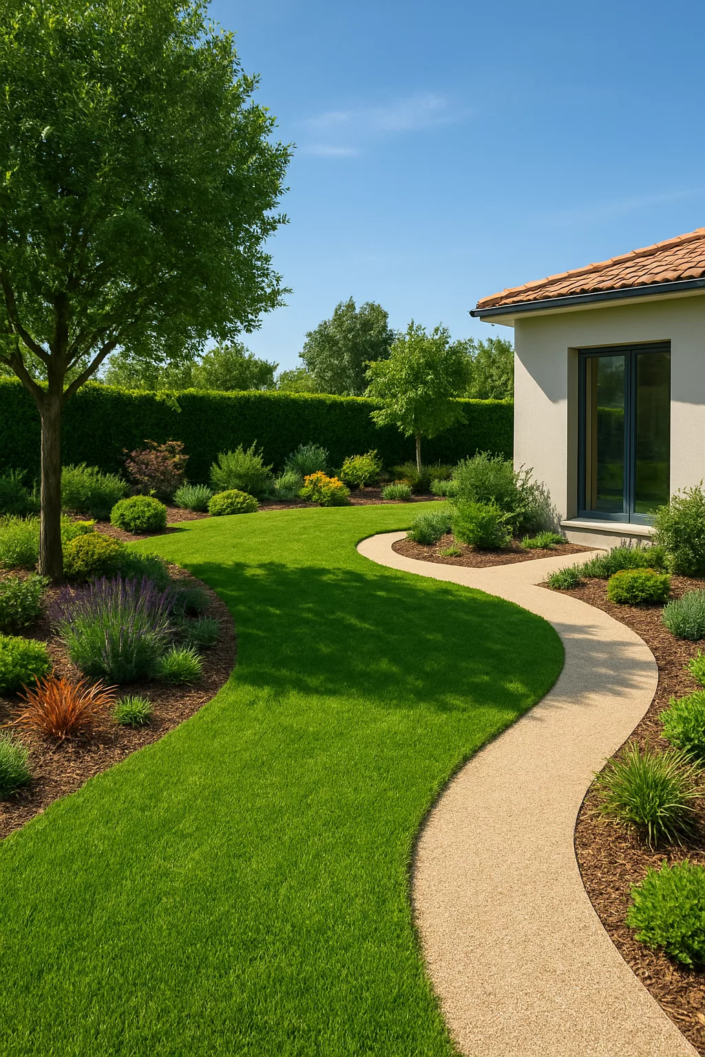 aménagement jardin le crès