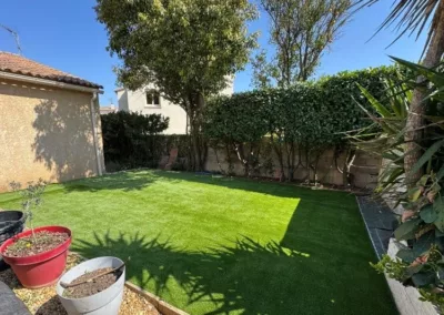 chantier gazon synthetique montpellier