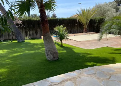 Pose pelouse synthétique Montpellier