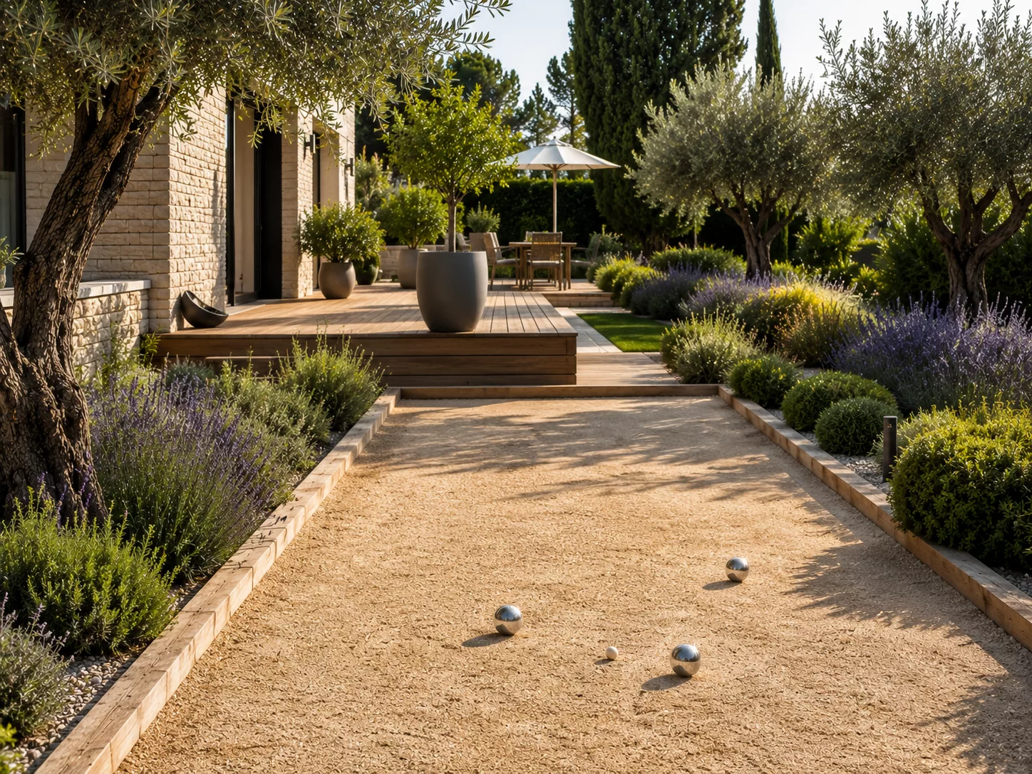 creation terrain de petanque montpellier